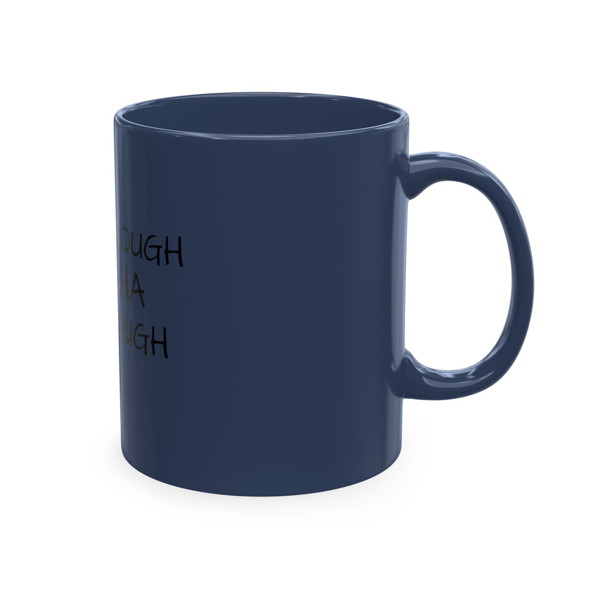 Inspirational Quote Mug – "Grow Through Whatcha Go Through" Ceramic Coffee Cup